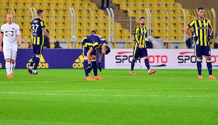 Fenerbahçe'den son 60 yılın en kötü rakamları