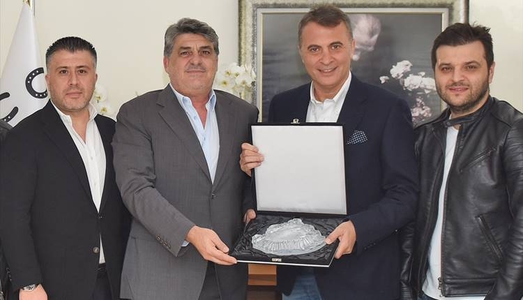 Fikret Orman'dan Serdal Adalı'ya tebrik ziyareti