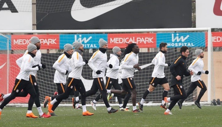 Galatasaray, Karabükspor maçı hazırlıklarını sürdürdü