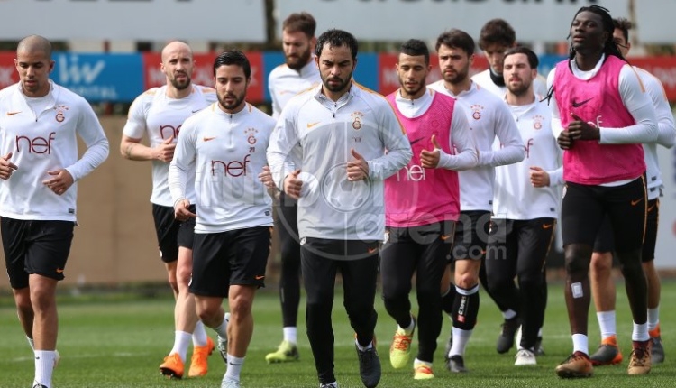 Galatasaray, Trabzonspor maçı hazırlıklarını sürdürdü