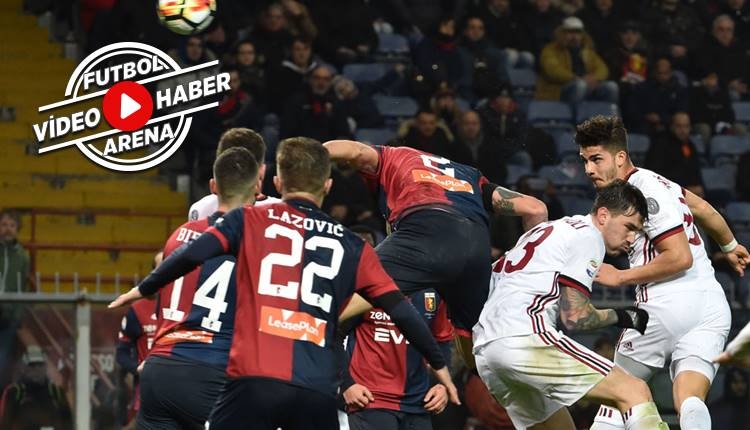 Genoa 0-1 Milan maçı özeti ve golü (İZLE)