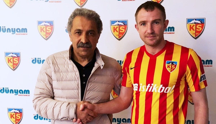 Kayserispor, Oleksandr Kucher ile sözleşme yeniledi