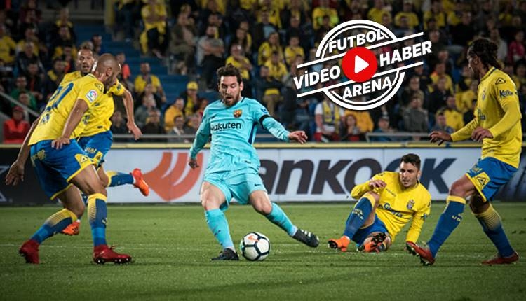 Las Palmas 1-1 Barcelona maçı özeti ve golleri (İZLE)