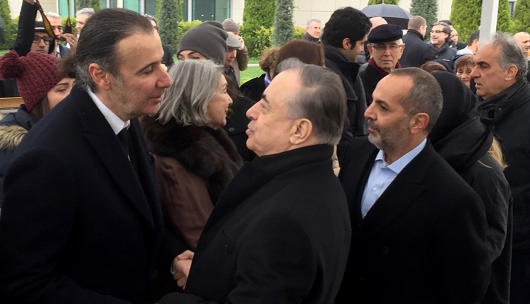 Mustafa Cengiz, Gündüz Üstünel'in cenaze törenine katıldı