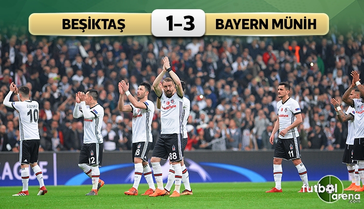 Beşiktaş 1-3 Bayern Münih maç özeti ve golleri (İZLE)