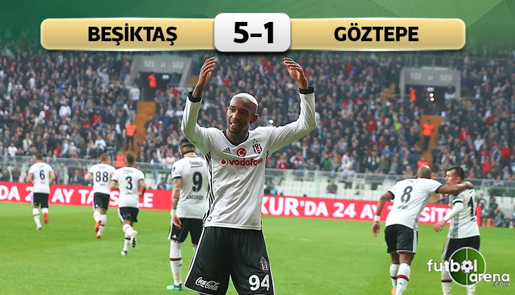 Beşiktaş, Göztepe karşısında şov yaptı! (İZLE)