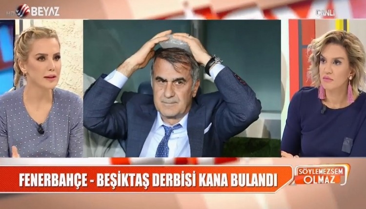 Beşiktaşlı Ece Erken'den canlı yayında Şenol Güneş tepkisi! 'Ruh hastaları'