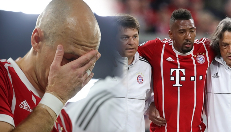 Boateng ve Arjen Robben, Real Madrid maçında sakatlandı (Bayern Münih-Real Madrid şifresiz izle)