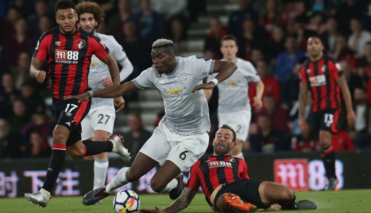 Bournemouth 0-2 Manchester United maç özeti ve golleri İZLE