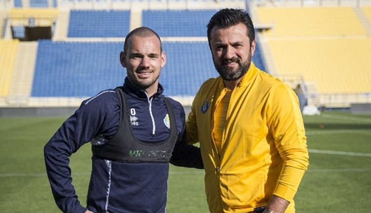 Bülent Uygun ve Sneijder, Şampiyonlar Ligi'nde mağlup oldu