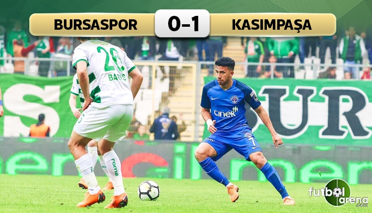 Bursaspor'a bir darbe de Kasımpaşa'dan! (İZLE)