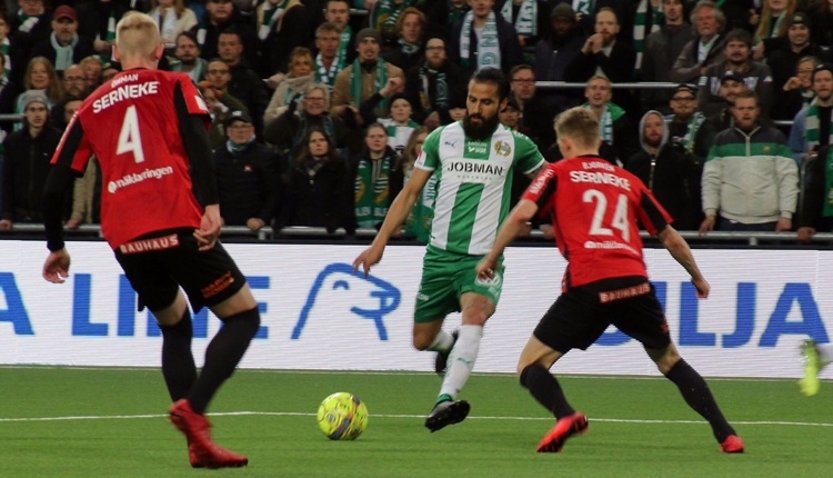 Erkan Zengin Hammarby'de ilk maçına çıktı