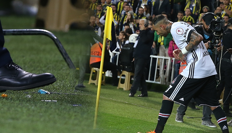 Fenerbahçe - Beşiktaş derbisinde olay! Mete Kalkavan bir anda...