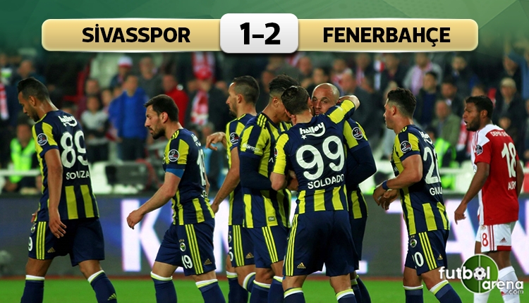 Sivasspor 1-2 Fenerbahçe maç özeti ve golleri (İZLE)