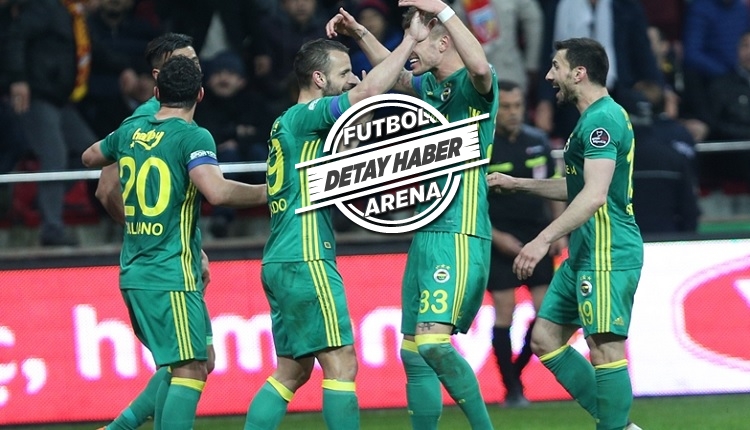Fenerbahçe'den Kayseri'de tarihi skor, tarihi performans!