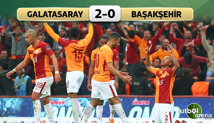 Galatasaray 2-0 Medipol Başakşehir maç özeti ve golleri (İZLE)