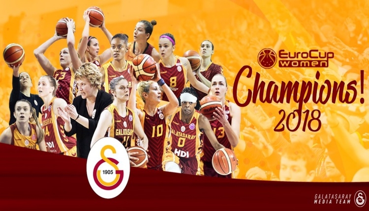 Galatasaray, Eurocup şampiyonu oldu