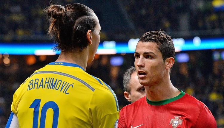 Ibrahimovic'ten Cristiano Ronaldo'ya gönderme