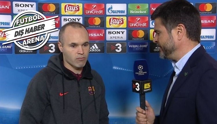 Iniesta'dan Şampiyonlar Ligi itirafı! 'Belki de son kez'