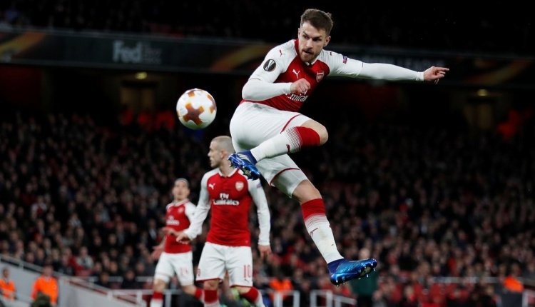 Ramsey'den CSKA Moskova'ya muhteşem gol İZLE