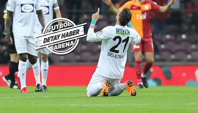 Seleznyov Türkiye'de 2. kez bunu Galatasaray'a yaptı