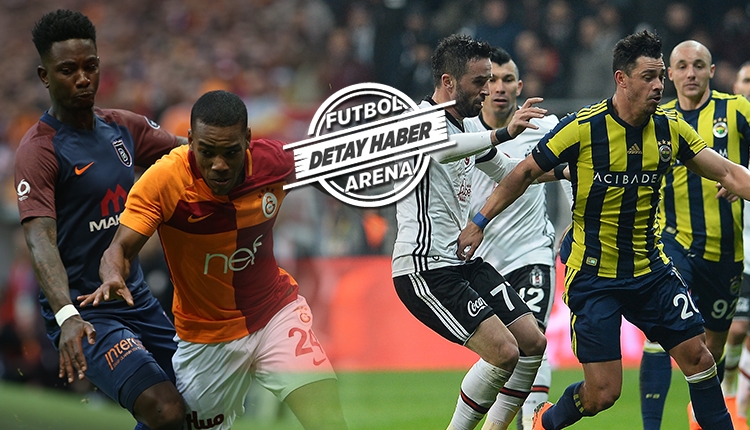 Spor Toto Süper Lig'de tarihi şampiyonluk yarışı! Tarihte 3. kez...(Başakşehir, Fenerbahçe, Galatasaray, Beşiktaş)