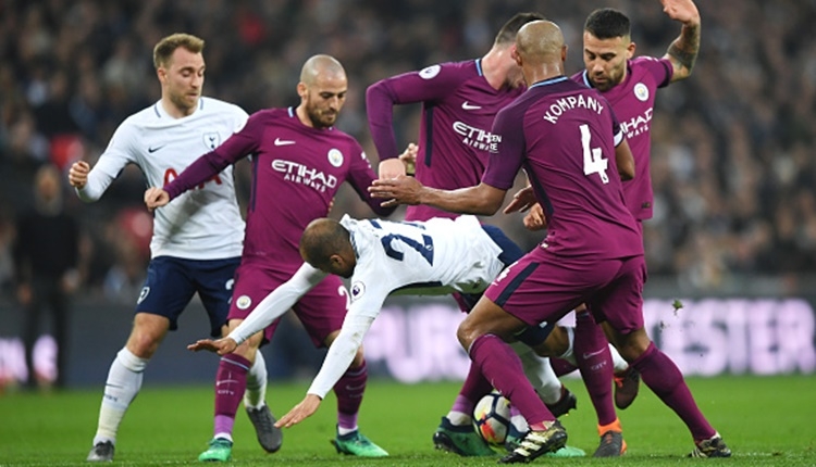 Tottenham 1-3 Manchester City maç özeti ve golleri İZLE