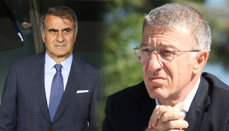 Trabzonspor Başkanı Ahmet Ağaoğlu, Şenol Güneş'i ziyaret etti