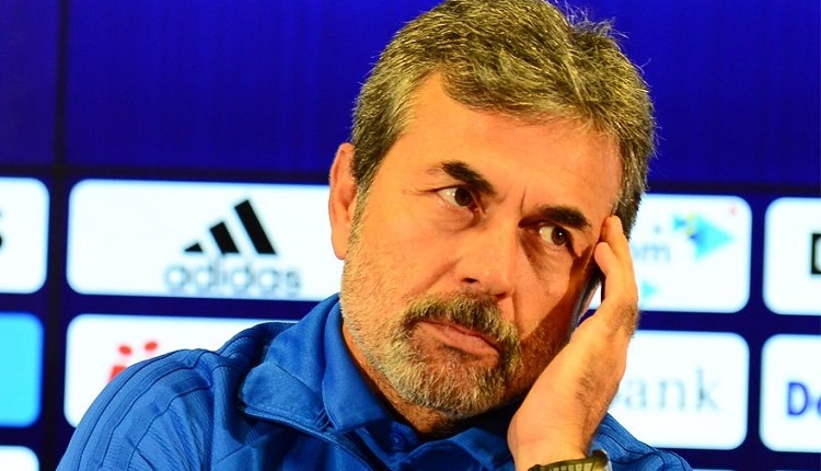 Aykut Kocaman'ın futbolcularla veda konuşması