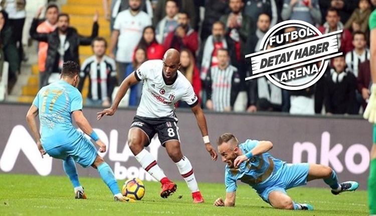 Beşiktaş ceza sahası dışından atıyor, Osmanlıspor yemiyor