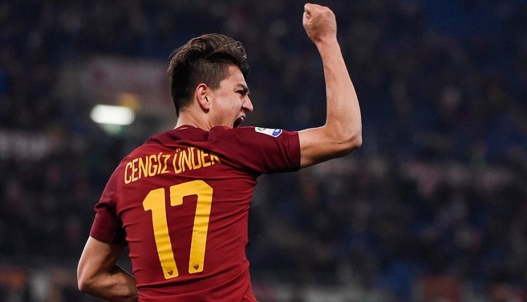 Cengiz Ünder'in Cagliari - Roma maçında attığı golü (İZLE) Harika!