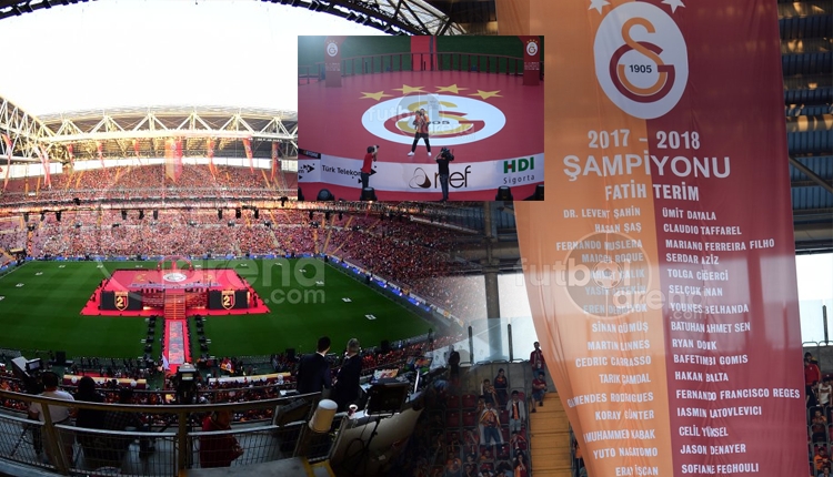 FutbolArena, Galatasaray'ın şampiyonluk kutlamalarında