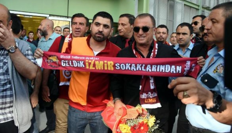 İzmir'de Fatih Terim izdihamı