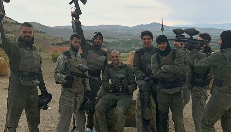 Yeni Malatyaspor paintball ile stres attı