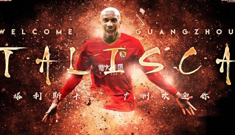 Anderson Talisca, Guangzhou Evergrande takımına kiralandı