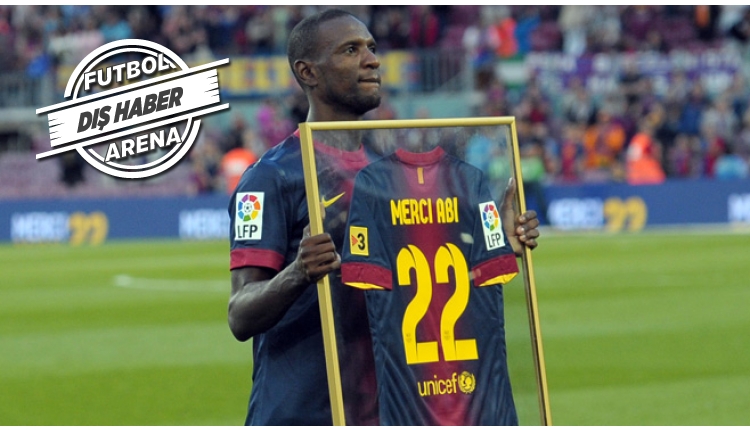 Eric Abidal yeniden Barcelona'da