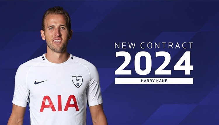 Transfer Haberleri: Harry Kane, 2024'e kadar Tottenham'da!