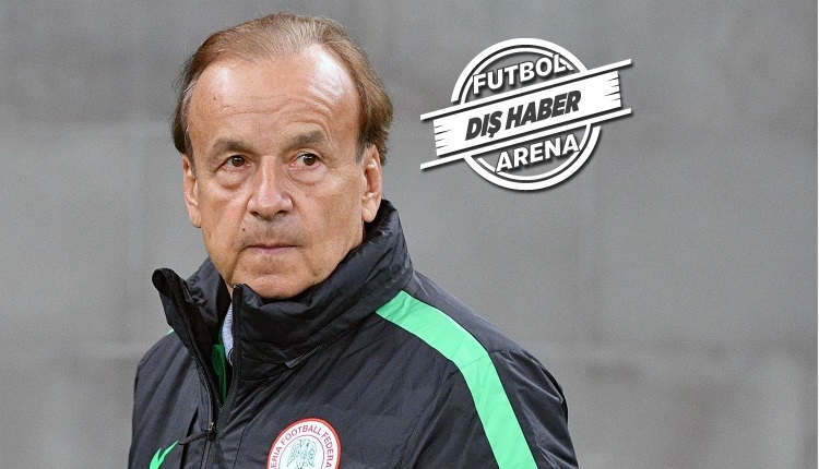 Nijerya Teknik Direktörü Gernot Rohr: 