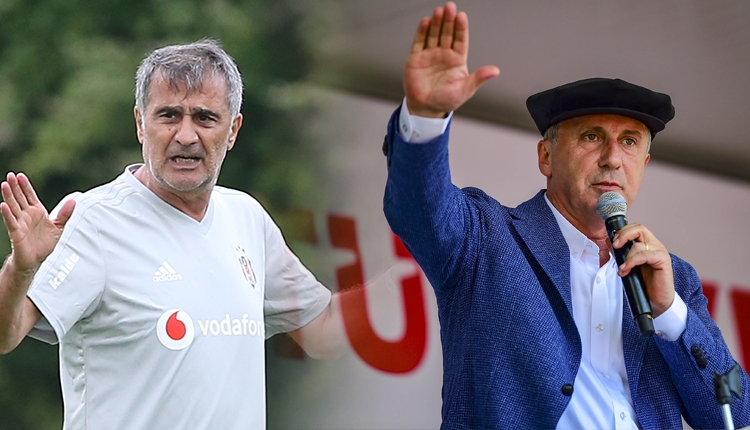 Şenol Güneş'ten antrenman sonrası Muharrem İnce örneği