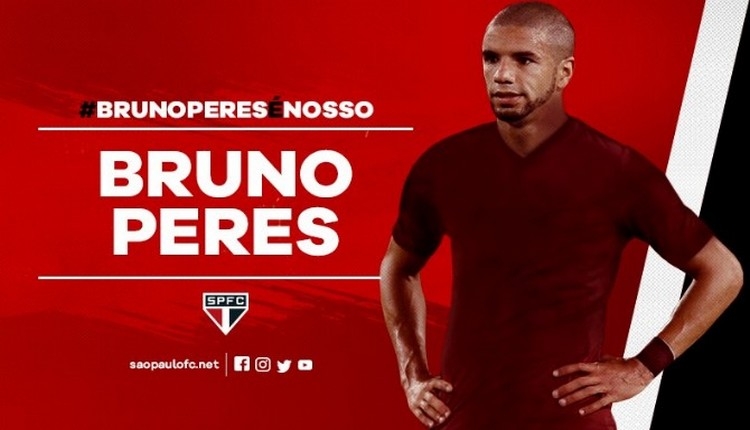 Beşiktaş'ın gözdesi Bruno Peres, Sao Paulo'da