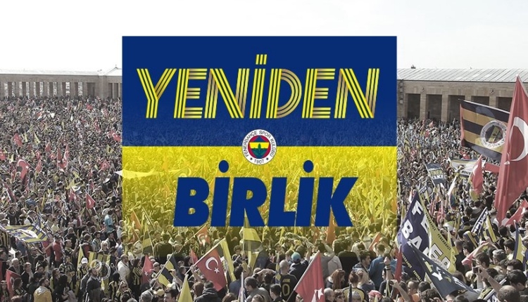 Fenerbahçe Kulübünden yeni slogan: ''Yeniden''