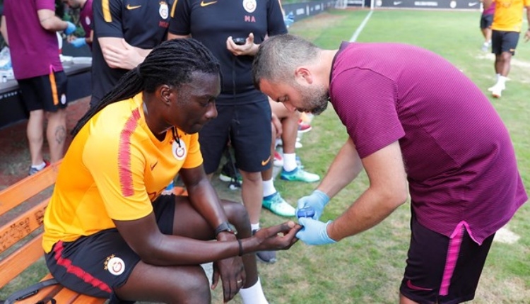 Galatasaray'da dayanıklılık testi yapıldı (Galatasaray'ın yeni sezon kamp çalışmaları)