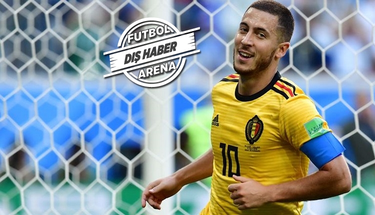 Hazard Real Madrid'e transferi için göz kırptı