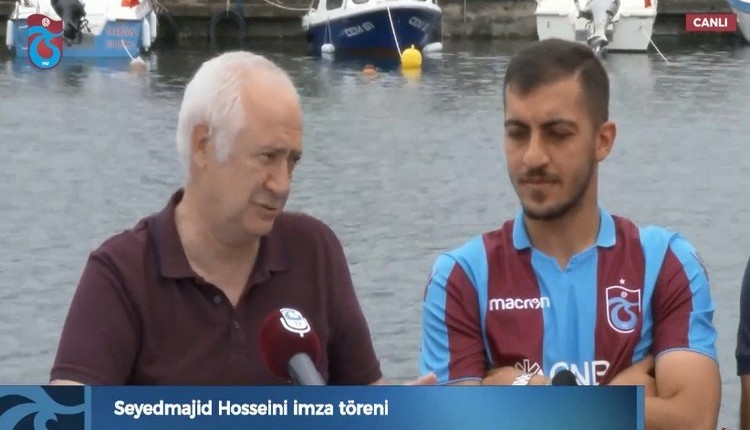 Trabzonspor'dan Hosseini için KAP açıklaması