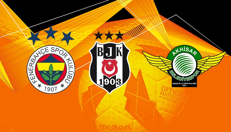 Fenerbahçe, Beşiktaş ve Akhisarspor'un Avrupa Ligi'ndeki rakipleri