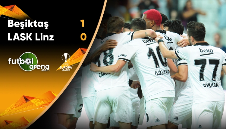 Beşiktaş 1-0 LASK Linz maçın özeti ve golü (İZLE)