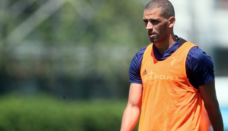 FB Haber: Fenerbahçe'de Islam Slimani ilk idmanına çıktı