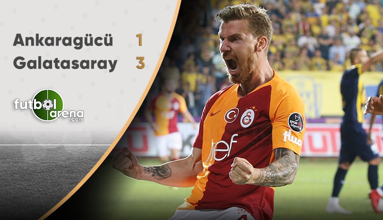 Ankaragücü 1-3 Galatasaray maçın özeti ve golleri haberimizde.