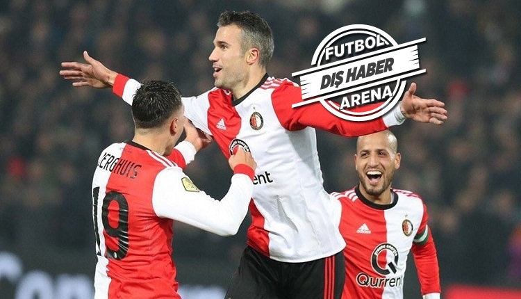 Van Persie Feyenoord - Excelsior maçında coştu