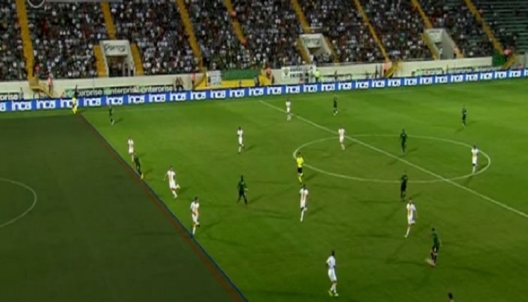 Akhisarspor'un Galatasaray maçında iptal edilen golü